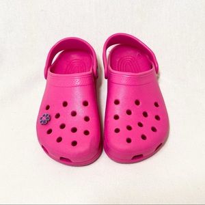Crocs Pink Sz 5 Womens 3 Girls